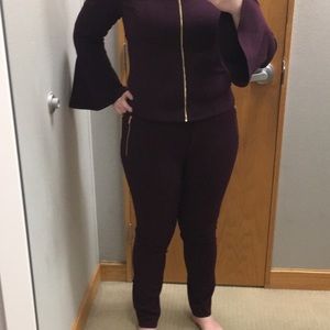 Calvin Klein Plum Pants